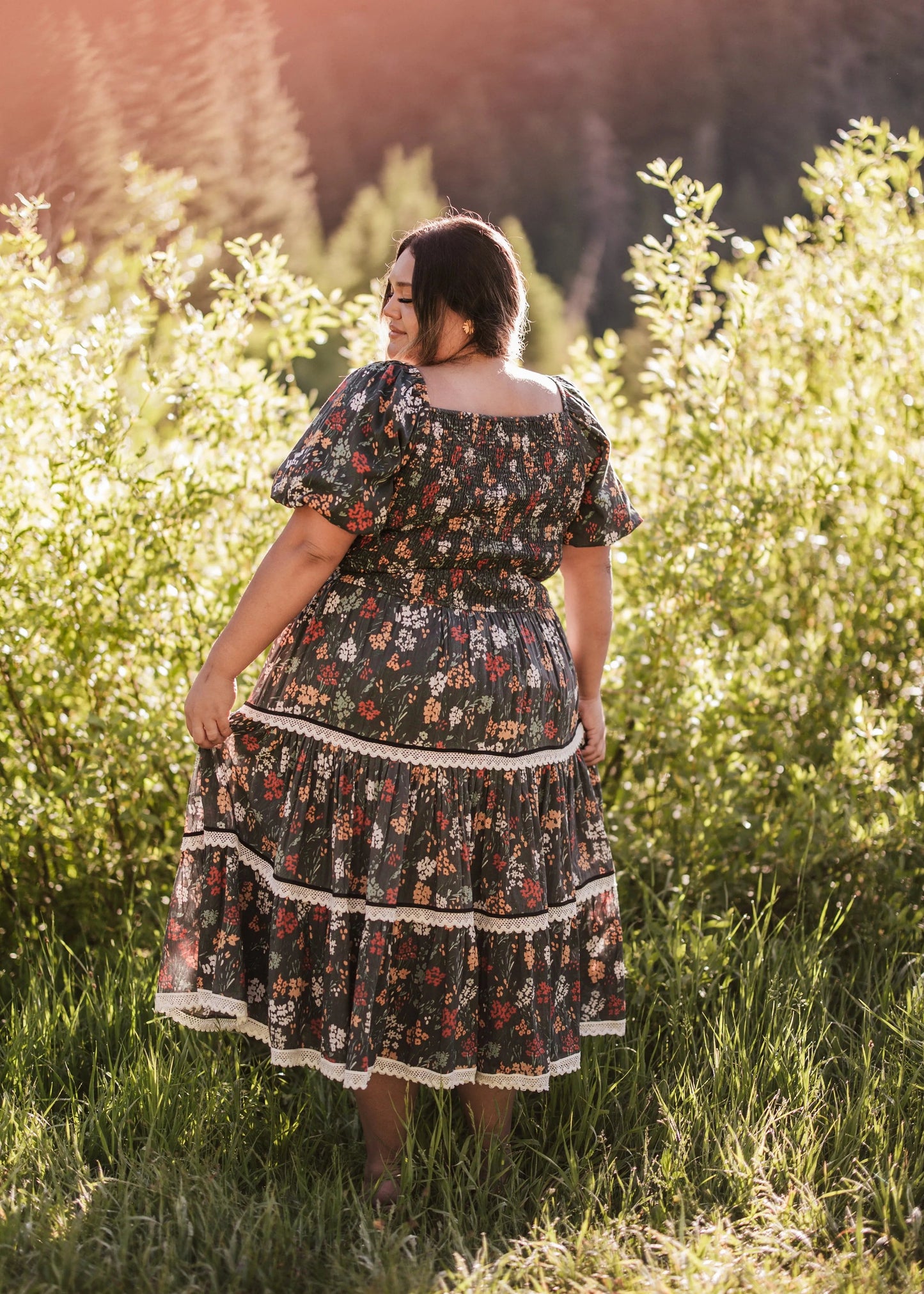 Midnight Garden Dress