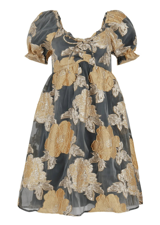 Beaumont Dress in Gold