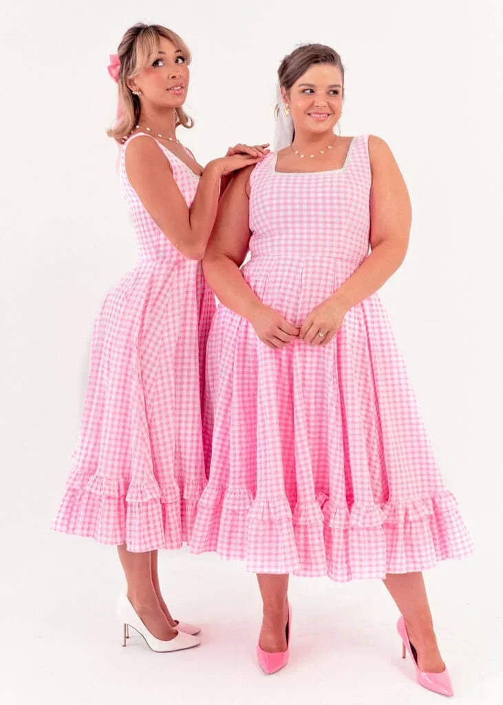 Daze Dress Pink Gingham