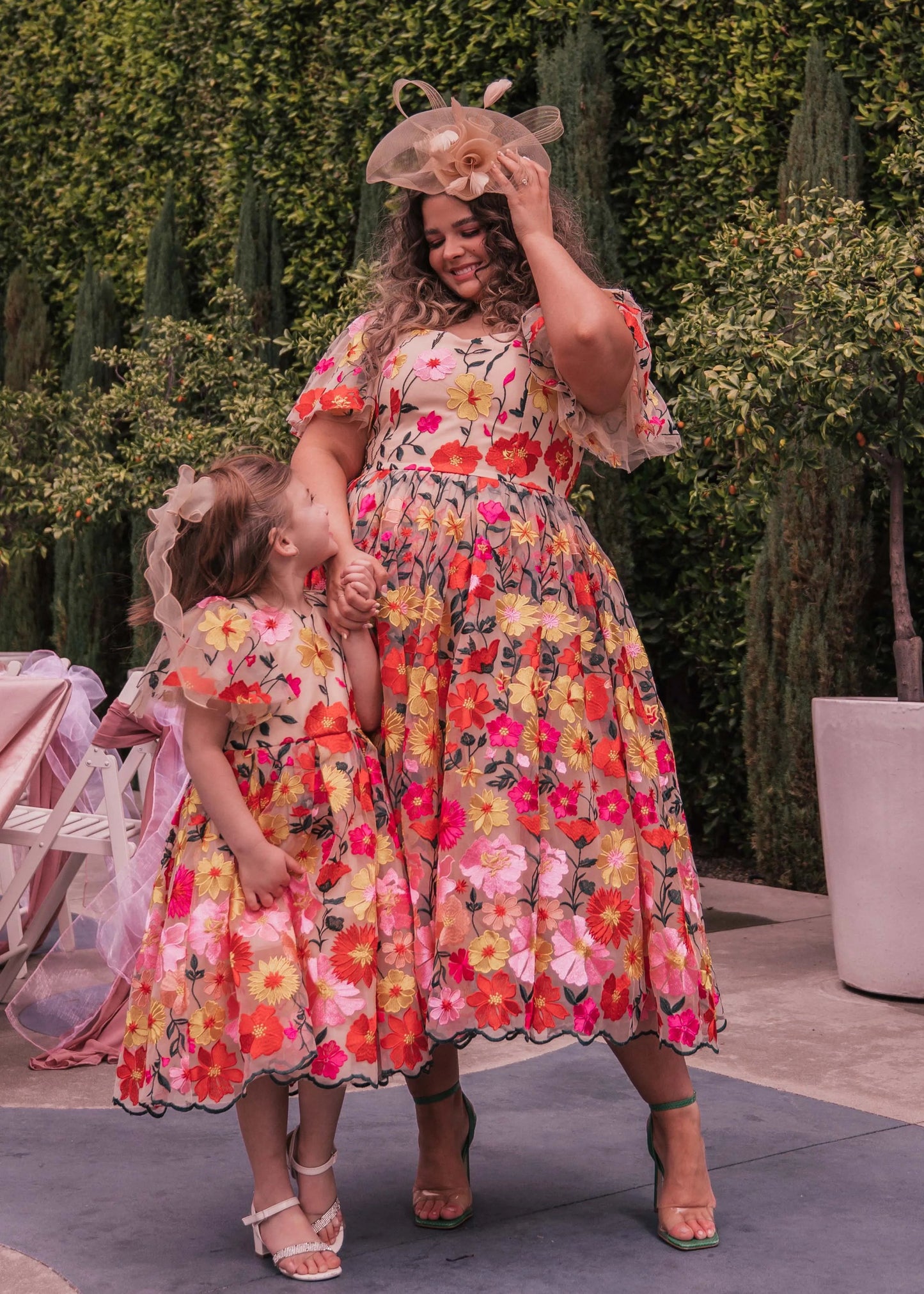 English Garden Girls Dress