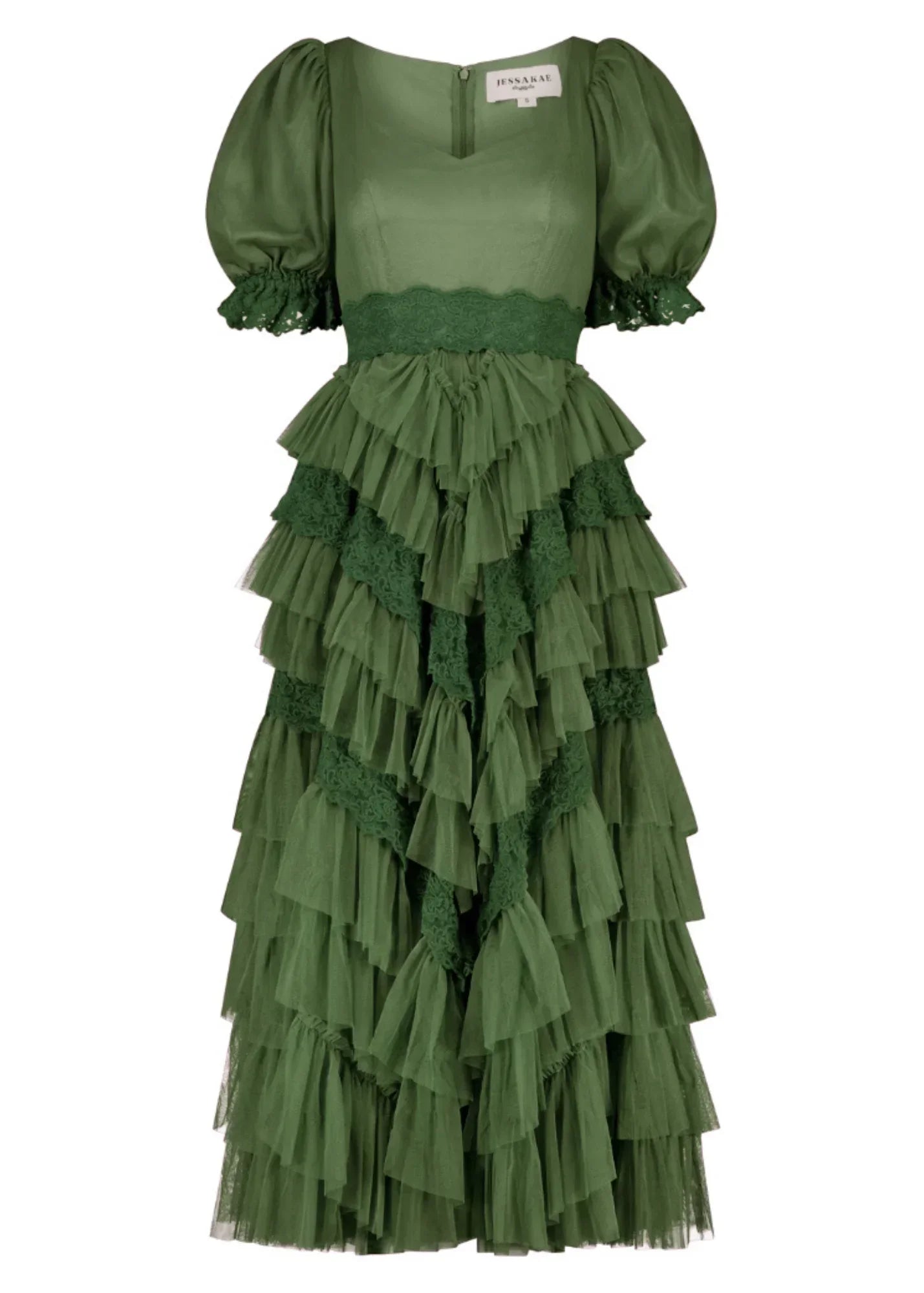 Thumbelina Dress Green